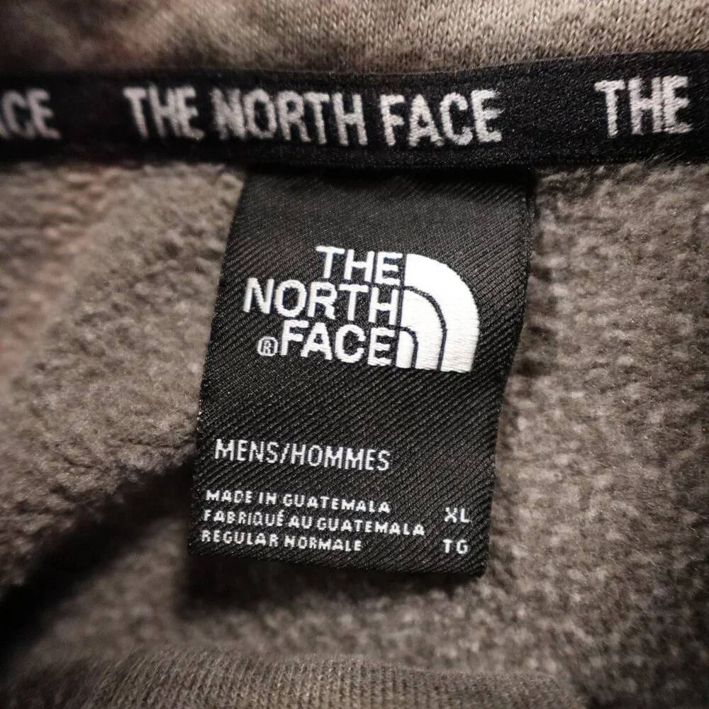 The North Face quarter snap mock neck sweater men's extra‎ large gray